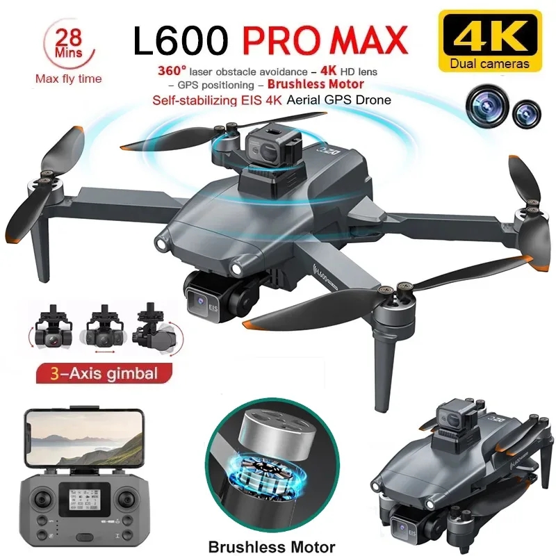 Drone Battery Case - L600 pro max gps drone profissional